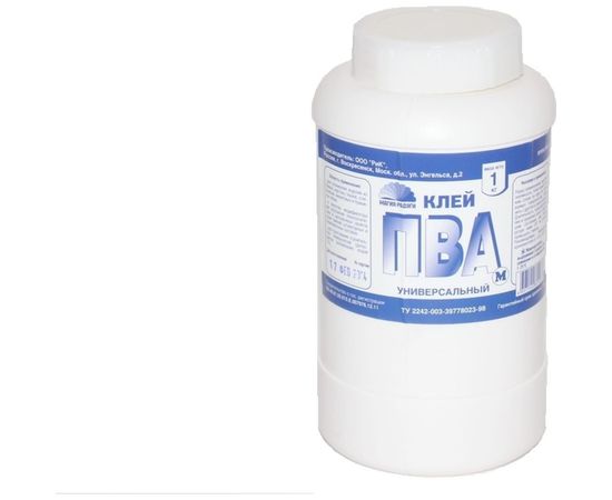 Клей ПВА-М РАДУГА 1кг 8 4822 