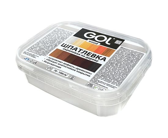 Шпатлевка акриловая по дереву МАСТЕР GOL Wd.250.120 (0.14 кг; черное дерево) Palizh 11605696 