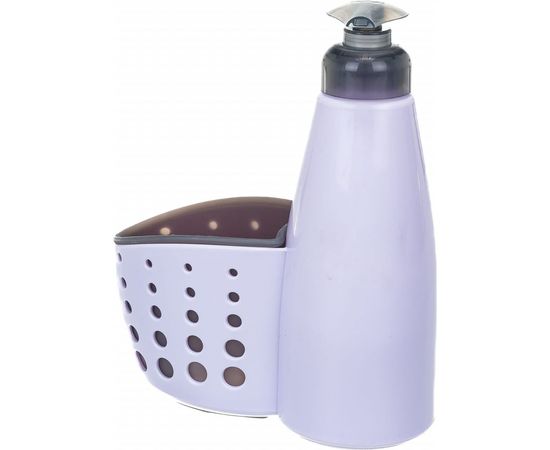 Диспенсер для жидкого мыла Рыжий кот Dispenser с местом для хранения губки для посуды 004664 