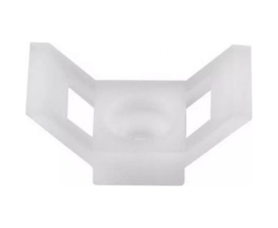 Площадка для крепления стяжки REXANT ПС-2 29x15 мм, белая, упаковка 100 шт. 07-2104 