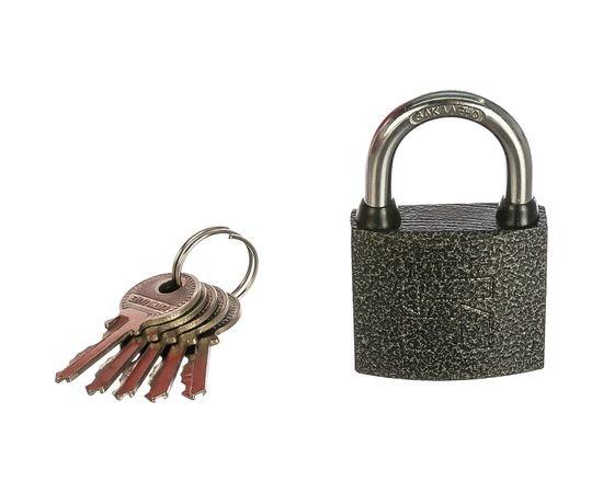 Навесной замок Аллюр HG-340C ВС1Ч-340 полимер 5 ключей 3372 