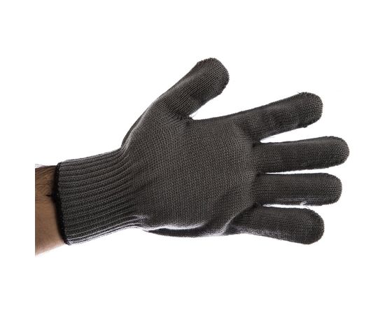 Трикотажные перчатки СИБРТЕХ, акрил, цвет серая туча, оверлок, 68652 