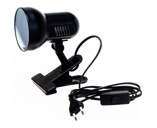 Светильник-прищепка настольный Camelion H-035 7197 черный 