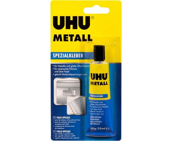 Контактный клей для металла UHU METALL 30г 46670 