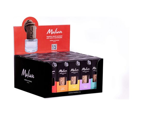 Ароматизатор Melien ШОУ-БОКС (25 ароматов) для торговой точки 4603809604163 