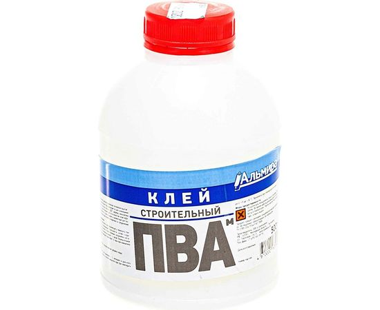 Клей ПВА Альмира строительный 0,5 кг 00-00000102 