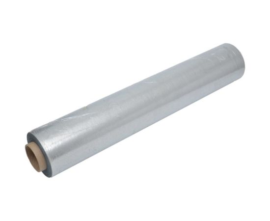 Стрейч пленка второй сорт ПАКПОЛИМЕР серая 500мм 1950гр 23мкм 