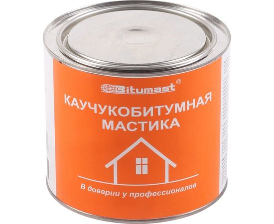 Каучукобитумная мастика, 2 л Bitumast 4607952900134 