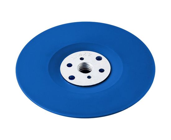 Тарелка опорная пластиковая под круг фибровый Профессионал (150 мм; М14) для УШМ Зубр 35775-150 – изображение 3