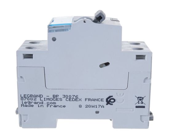 Выключатель дифференциального тока Legrand DX3 2П 40А 30мА-AC 411505 – изображение 5