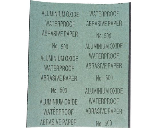 Бумага шлифовальная наждачная (10 шт; 230х280 мм; Р500) ZOLDER Z-103-2328-500 – изображение 2