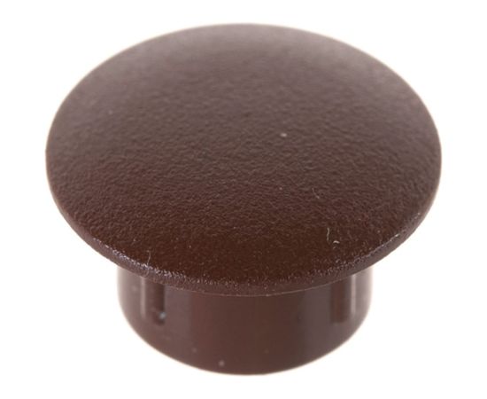 Заглушка на отверстие ЕВРОПАРТНЕР D8 коричневая 40 шт. 16 1578 4 – изображение 3