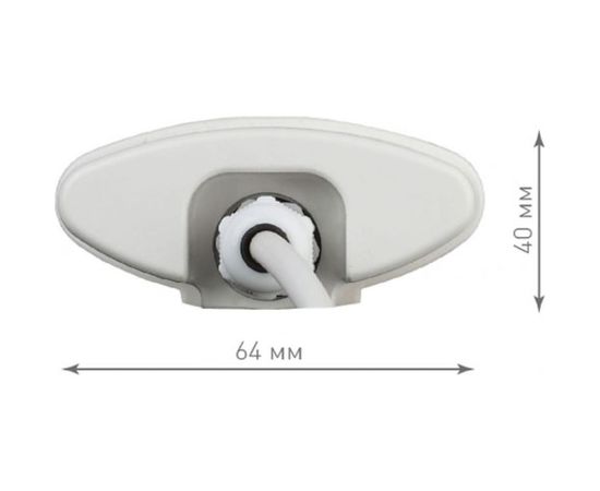 Светодиодный светильник ЭРА SPP3406KM IP65, 1200х60х30, 36Вт, 3060Лм, Ra80, 6500K, матовый Б0041976 – изображение 2