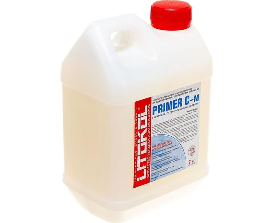 Грунтовка LITOKOL PRIMER C-м глубокого проникновения 2kg can 111990003 – изображение 3