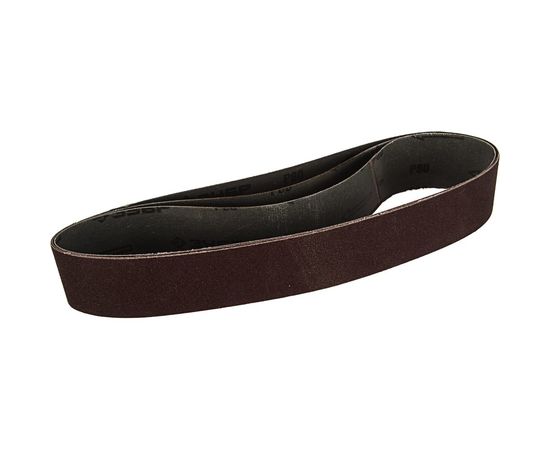 Лента шлифовальная универсальная "МАСТЕР" 3 шт. (50х686 мм; P80) для ЗТШМ-150/686Л ЗУБР 35546-080 – изображение 2