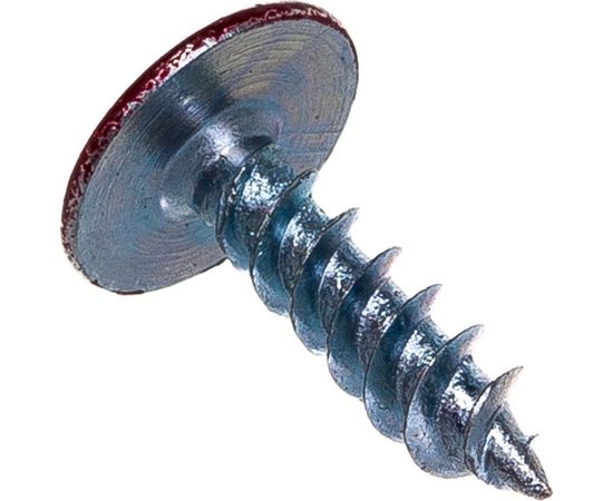 Саморез Tech-Krep ШСММ 4,2х16 темно-красный KP RAL 3005 200 шт, ведро малое 125495 – изображение 4