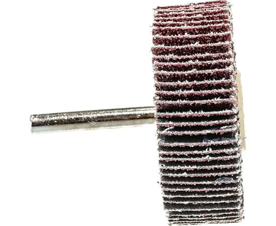 Круг лепестковый (P60; 60x20x6 мм) для дрели MATRIX 74112 – изображение 2