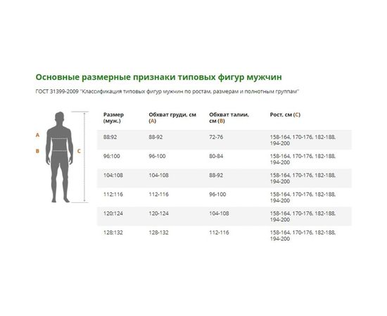 Брезентовый фартук ГК Спецобъединение 70х90 см Фар 008 – изображение 2