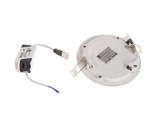 Светодиодная круглая панель IN HOME RLP-eco 6Вт 230В 4000К 420Лм 120/100мм белая IP40 4690612009995 – изображение 2