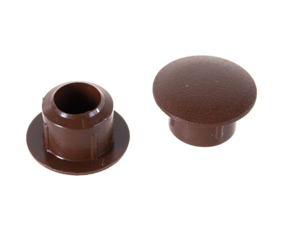Заглушка на отверстие ЕВРОПАРТНЕР D8 коричневая 40 шт. 16 1578 4 – изображение 2