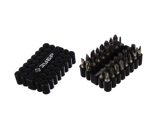 Набор бит Зубр Мастер специальные с магнитным адаптером хромомолибденовая сталь 33 предмета 26046-H33 – изображение 3