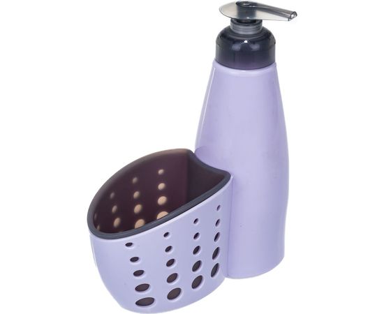 Диспенсер для жидкого мыла Рыжий кот Dispenser с местом для хранения губки для посуды 004664 – изображение 2