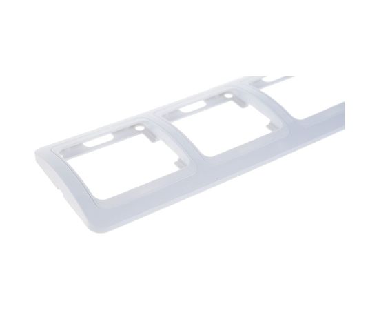 Рамка UNIVersal Валери 6-ти местная, горизонтальная, белая 1038 – изображение 5