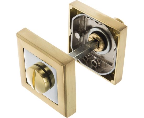 Поворотная ручка PUNTO BK6 QL SG/CP-4 матовое золото/хром 38403 – изображение 5