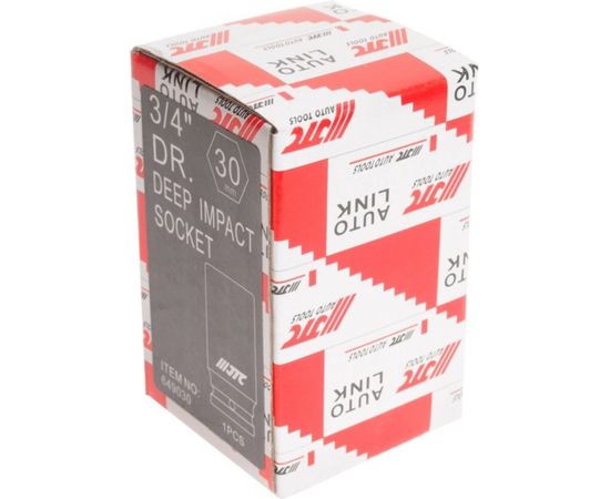 Головка торцевая 3/4” 30 ударная высокая L=90мм JTC 649030 – изображение 2