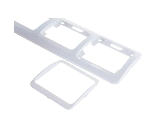 Рамка UNIVersal Валери 6-ти местная, горизонтальная, белая 1038 – изображение 3