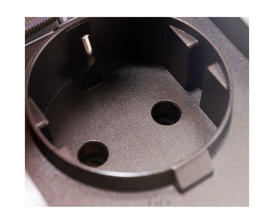 Двойная розетка TDM 2П+3 открытой установки IP54 16А с прозрачной крышкой шоколад Селигер SQ1818-0209 – изображение 2