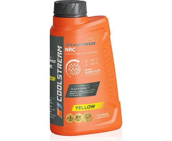 Антифриз CoolStream NRC желт. CS-010401 