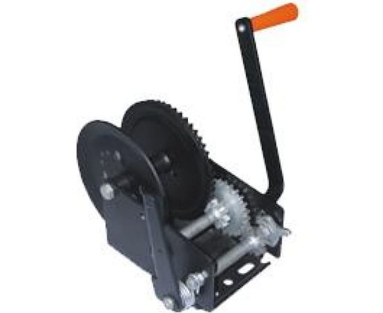 Ручная барабанная лебедка TOR ЛН-1200 (LHW) г/п 0,5 т, длина троса 10 м 113052 