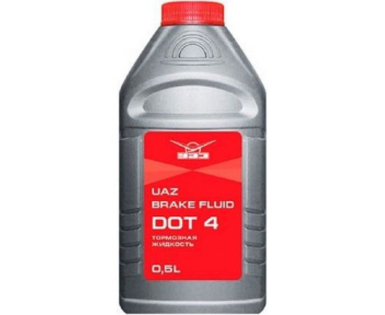 Тормозная жидкость DOT-4 UAZ 0,5л 000000473402400 