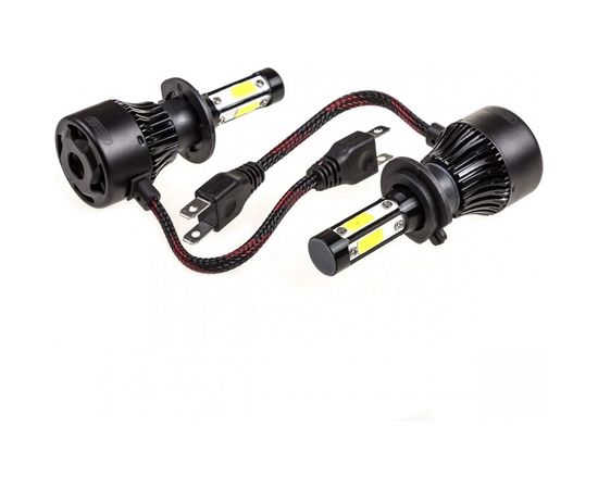 Автолампа-LED *аналог ксенона* SKYWAY H7*X7* 12/24V 28W 6000K 4000Lm 1-конт комп.2 шт S08701006 