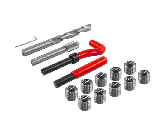 Набор для восстановления резьбы Thorvik TRIS1415 M14x1.5, 15 предметов 53182 