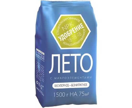 Минеральное удобрение АГРОУСПЕХ Летнее с микроэлементами 1.5 кг 68525 