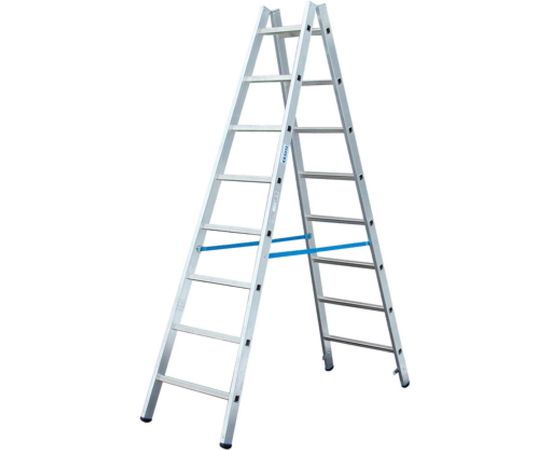 Двусторонняя лестница с перекладинами Krause STABILO 2х10 перекладин 124937 
