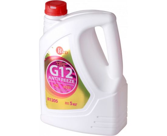 Антифриз готовый к применению RED G12, красный, 5 кг R1205 