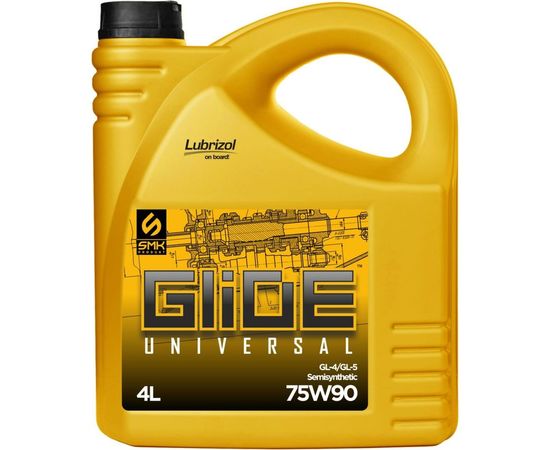 Трансмиссионное масло SMK Glide Universal 75W-90 GL-5/GL-4 7590GLU004 