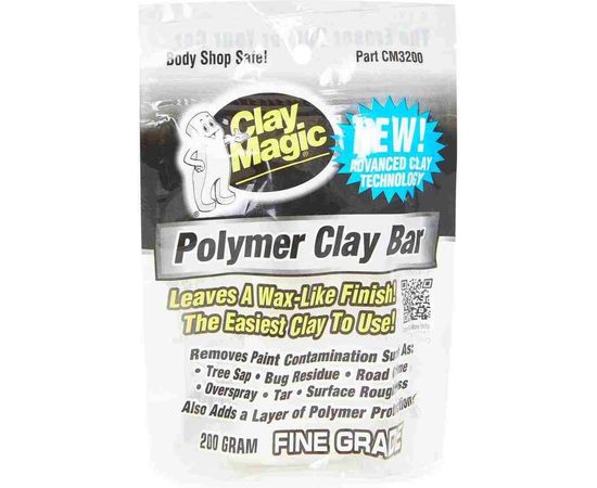 Глина для очистки кузова AutoMagic Clay Magic Polymer Clay Bar 200 г CM3200 