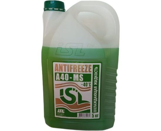 Антифриз ISL А-40MS зелёный, 5 кг 00-00000040 