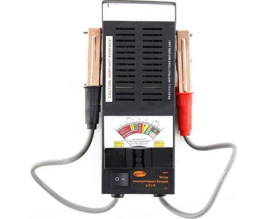 Нагрузочная вилка тестер АКБ АвтоDело 6/12 V.100 Ah 40600 10222 