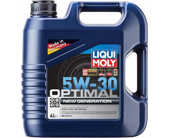 НС-синтетическое моторное масло LIQUI MOLY Optimal New Generation 5W-30 4л 39031 