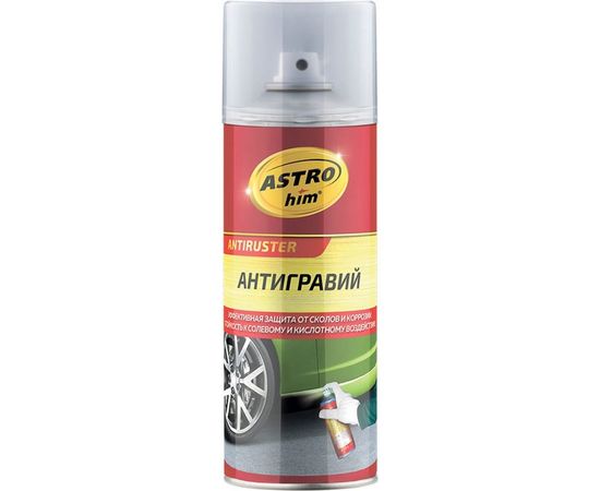 Антигравий ASTROhim прозрачный, аэрозоль, 520мл AC-480 