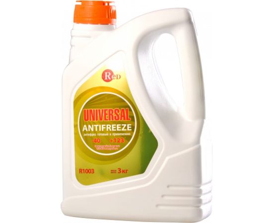 Антифриз RED Universal готовый к применению, желтый, 3 кг R1003 
