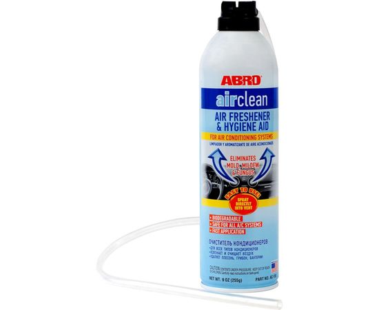 Очиститель кондиционера ABRO INDUSTRIES INC аэрозоль, 255 мл AC-100 