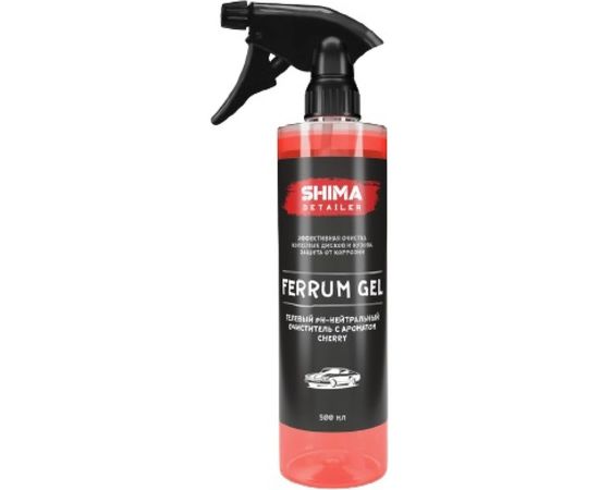 Гелевый pH-нейтральный очиститель SHIMA DETAILER FERRUM GEL cherry 500 мл 4634444150937 