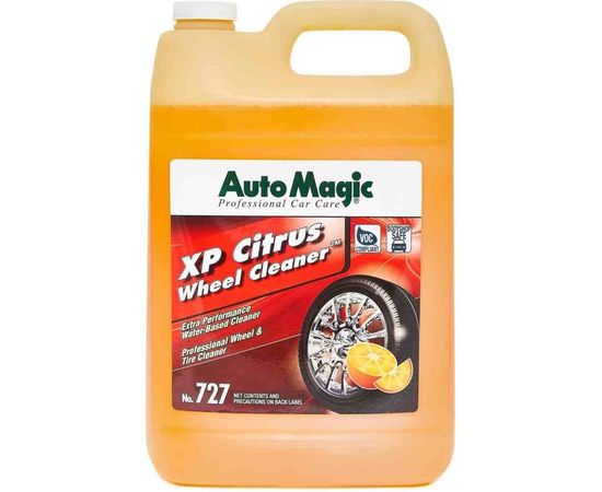 Очиститель для дисков AutoMagic XP Citrus Wheel Cleaner с лимонным ароматом, 3.79 л 727 