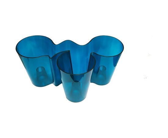 Кашпо для орхидей GARDENPLAST Азалия d=130 мм, h=190 мм, бирюзовое 4814132002230 90008 – изображение 5